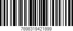 Código de barras (EAN, GTIN, SKU, ISBN): '7898319421899'