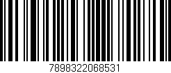 Código de barras (EAN, GTIN, SKU, ISBN): '7898322068531'