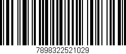 Código de barras (EAN, GTIN, SKU, ISBN): '7898322521029'