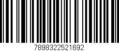 Código de barras (EAN, GTIN, SKU, ISBN): '7898322521692'