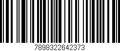 Código de barras (EAN, GTIN, SKU, ISBN): '7898322642373'