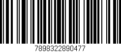 Código de barras (EAN, GTIN, SKU, ISBN): '7898322890477'