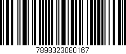 Código de barras (EAN, GTIN, SKU, ISBN): '7898323080167'