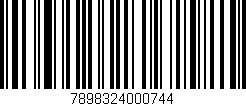Código de barras (EAN, GTIN, SKU, ISBN): '7898324000744'