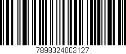 Código de barras (EAN, GTIN, SKU, ISBN): '7898324003127'