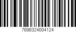 Código de barras (EAN, GTIN, SKU, ISBN): '7898324004124'