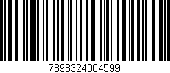 Código de barras (EAN, GTIN, SKU, ISBN): '7898324004599'