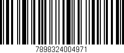 Código de barras (EAN, GTIN, SKU, ISBN): '7898324004971'