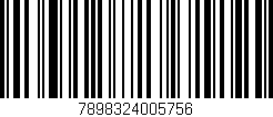 Código de barras (EAN, GTIN, SKU, ISBN): '7898324005756'