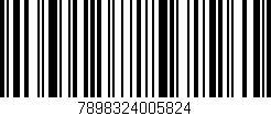 Código de barras (EAN, GTIN, SKU, ISBN): '7898324005824'