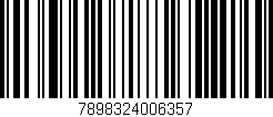 Código de barras (EAN, GTIN, SKU, ISBN): '7898324006357'