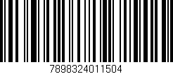 Código de barras (EAN, GTIN, SKU, ISBN): '7898324011504'