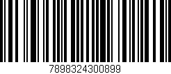 Código de barras (EAN, GTIN, SKU, ISBN): '7898324300899'