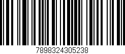 Código de barras (EAN, GTIN, SKU, ISBN): '7898324305238'