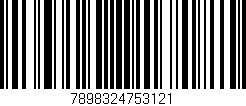 Código de barras (EAN, GTIN, SKU, ISBN): '7898324753121'