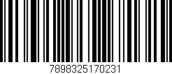 Código de barras (EAN, GTIN, SKU, ISBN): '7898325170231'