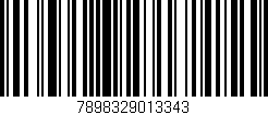Código de barras (EAN, GTIN, SKU, ISBN): '7898329013343'