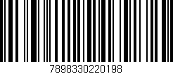 Código de barras (EAN, GTIN, SKU, ISBN): '7898330220198'