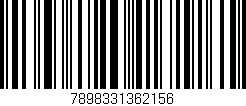 Código de barras (EAN, GTIN, SKU, ISBN): '7898331362156'