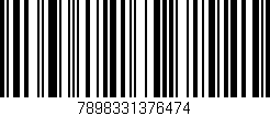 Código de barras (EAN, GTIN, SKU, ISBN): '7898331376474'