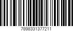 Código de barras (EAN, GTIN, SKU, ISBN): '7898331377211'