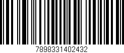 Código de barras (EAN, GTIN, SKU, ISBN): '7898331402432'