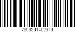Código de barras (EAN, GTIN, SKU, ISBN): '7898331402678'