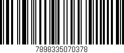 Código de barras (EAN, GTIN, SKU, ISBN): '7898335070378'