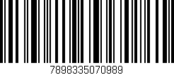 Código de barras (EAN, GTIN, SKU, ISBN): '7898335070989'