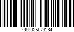Código de barras (EAN, GTIN, SKU, ISBN): '7898335076264'