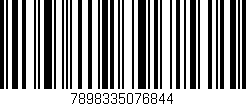 Código de barras (EAN, GTIN, SKU, ISBN): '7898335076844'