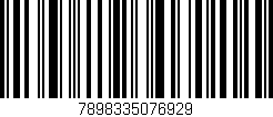 Código de barras (EAN, GTIN, SKU, ISBN): '7898335076929'