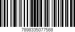 Código de barras (EAN, GTIN, SKU, ISBN): '7898335077568'