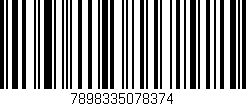 Código de barras (EAN, GTIN, SKU, ISBN): '7898335078374'