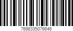 Código de barras (EAN, GTIN, SKU, ISBN): '7898335078848'