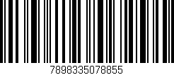 Código de barras (EAN, GTIN, SKU, ISBN): '7898335078855'