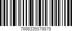 Código de barras (EAN, GTIN, SKU, ISBN): '7898335078879'