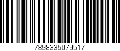 Código de barras (EAN, GTIN, SKU, ISBN): '7898335079517'