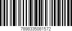 Código de barras (EAN, GTIN, SKU, ISBN): '7898335081572'
