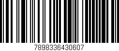 Código de barras (EAN, GTIN, SKU, ISBN): '7898336430607'