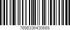 Código de barras (EAN, GTIN, SKU, ISBN): '7898336430669'