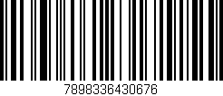 Código de barras (EAN, GTIN, SKU, ISBN): '7898336430676'