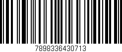 Código de barras (EAN, GTIN, SKU, ISBN): '7898336430713'