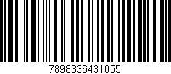 Código de barras (EAN, GTIN, SKU, ISBN): '7898336431055'