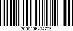 Código de barras (EAN, GTIN, SKU, ISBN): '7898336434735'