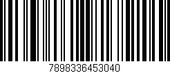 Código de barras (EAN, GTIN, SKU, ISBN): '7898336453040'