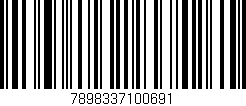 Código de barras (EAN, GTIN, SKU, ISBN): '7898337100691'