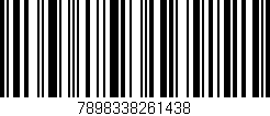 Código de barras (EAN, GTIN, SKU, ISBN): '7898338261438'