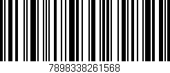 Código de barras (EAN, GTIN, SKU, ISBN): '7898338261568'