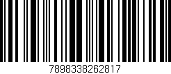 Código de barras (EAN, GTIN, SKU, ISBN): '7898338262817'
